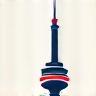 Explore Toronto CN Tower Small Decorative Icon